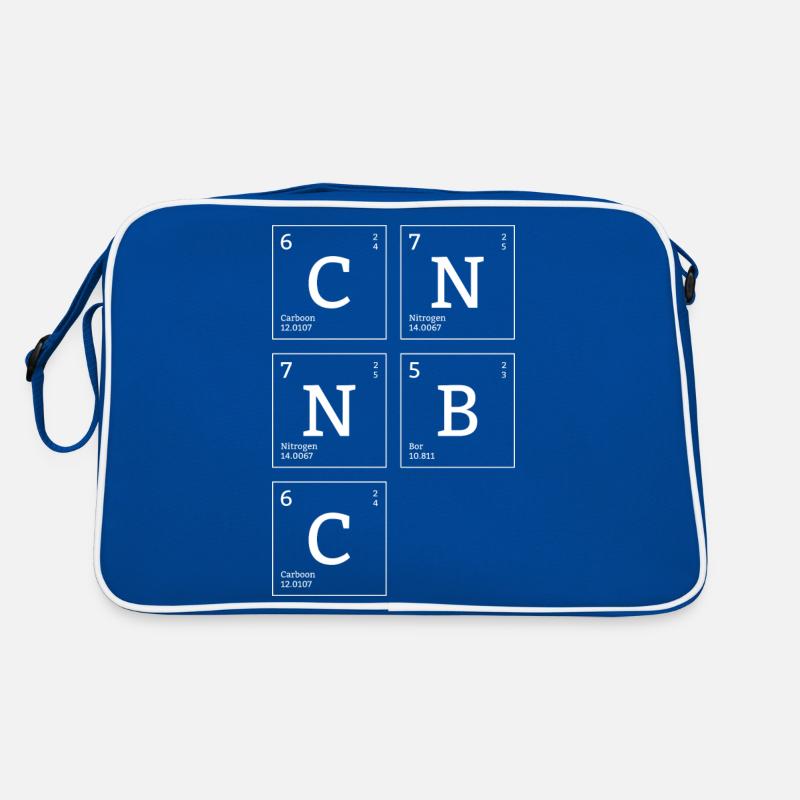 Periodic table of the elements C N N B C Retro Bag