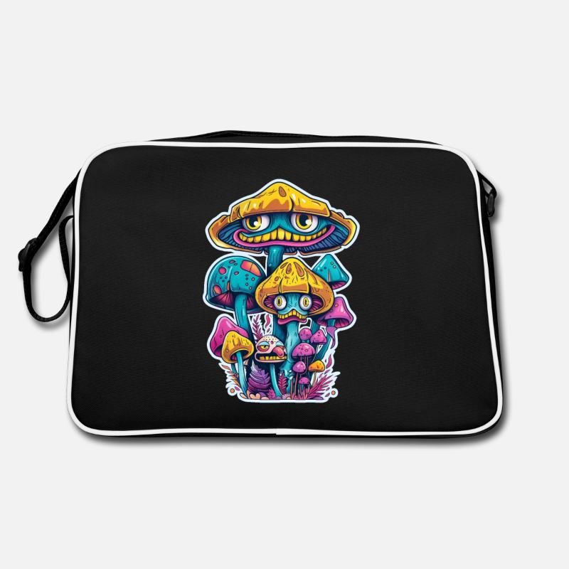 Champignons magiques Sac Retro