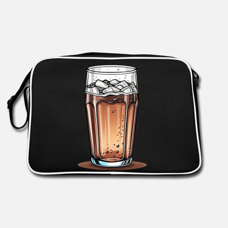Cola-Glas Retro Tasche