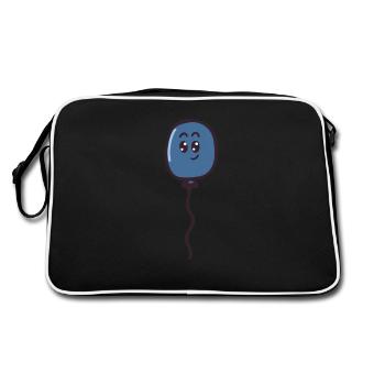 Ballon - Sac Retro - noir/blanc - Dos