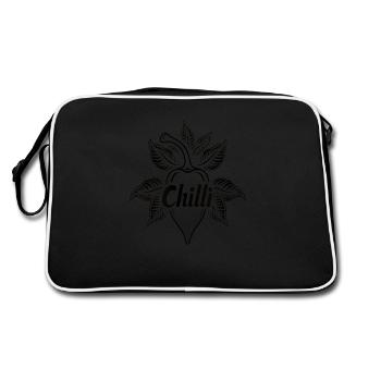 be Chilli - Retro Bag - black/white - Back