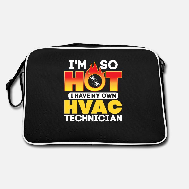 Have My Own HVAC Technician Technician Installer Retro Tasche