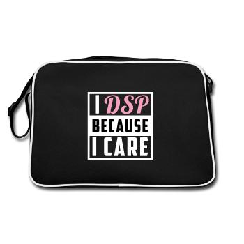 Direct Support Professional - Retro Bag - black/white - Back