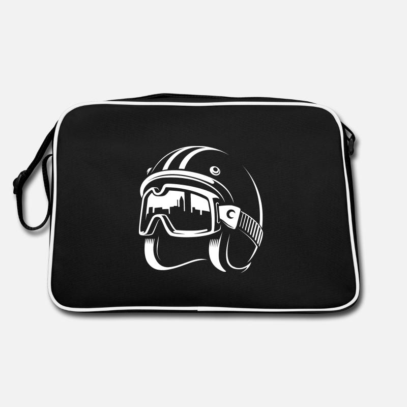 helmet Retro Tasche