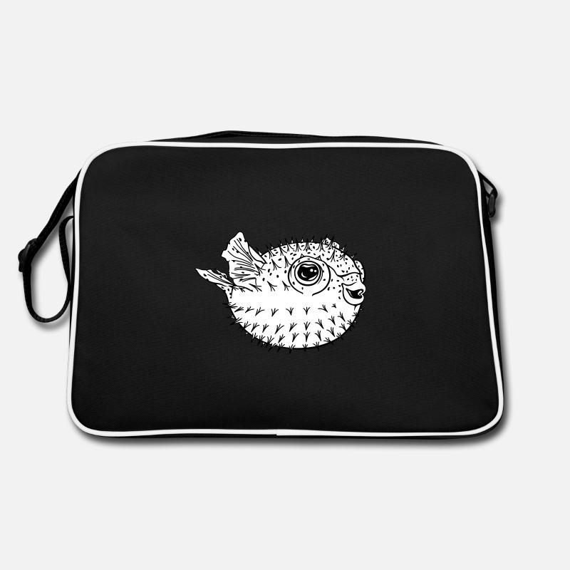 Puffer fish Retro Bag