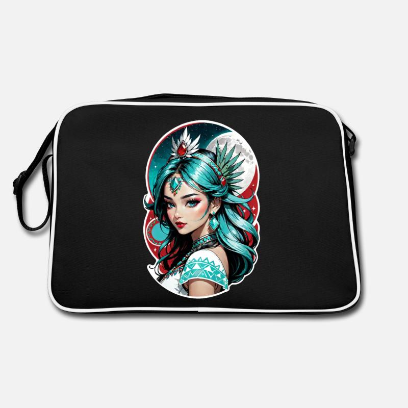 princesse indienne - aztek Sac Retro