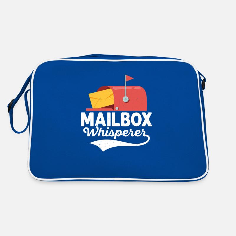Mailbox Whisperer Mailman Postal Worker Retro Bag