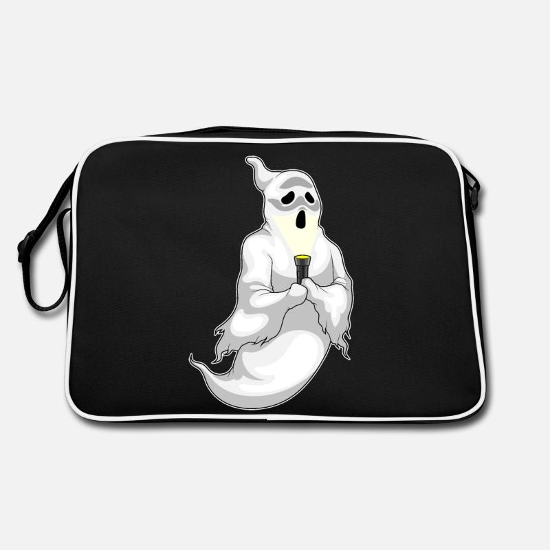Ghost Halloween Flashlight Retro Bag