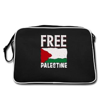 palestine - Sac Retro - noir/blanc - Dos