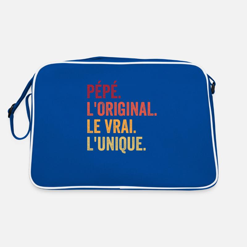 Pépé L'original Le Vrai L'unique Cadeau Sac Retro