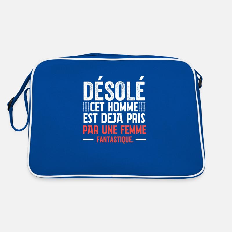 sorry this man is already taken Retro Bag