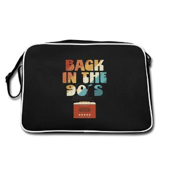 Back to the 90's Walkman - Retro Bag - black/white - Back