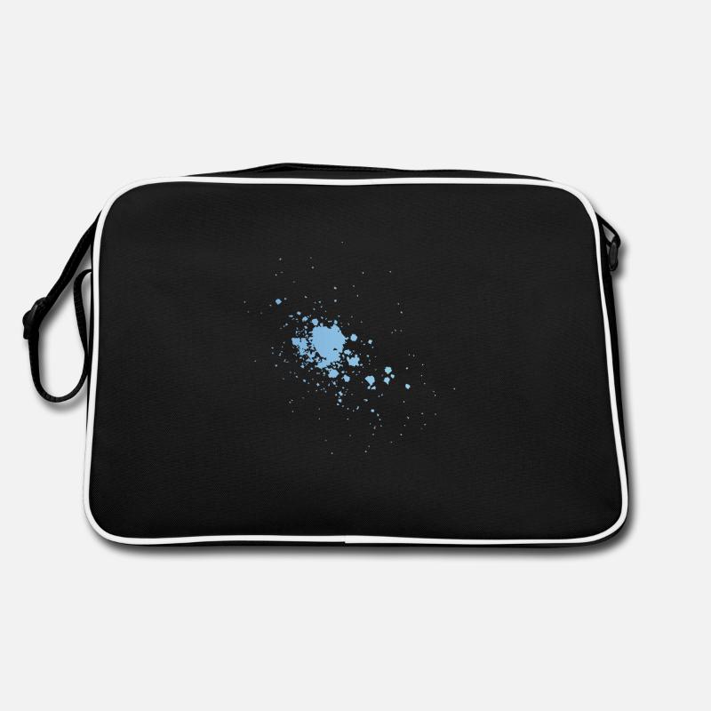 Color Blob Splash Painter Gift Idée d'art coloré Sac Retro
