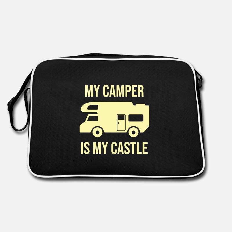 Camper, camping, camper Retro Bag