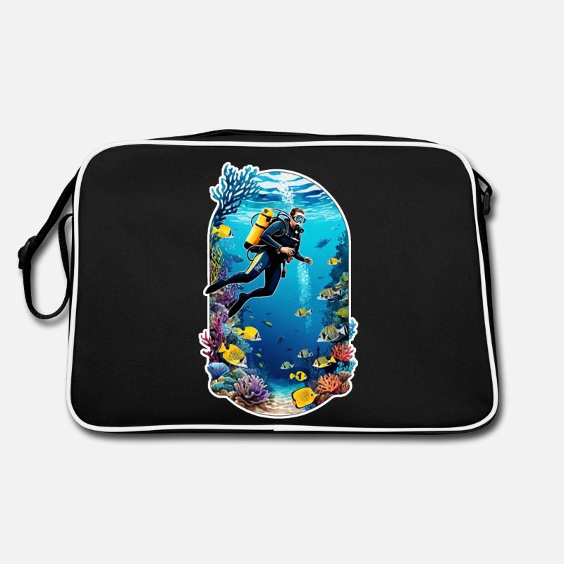 plongée sous marine Sac Retro