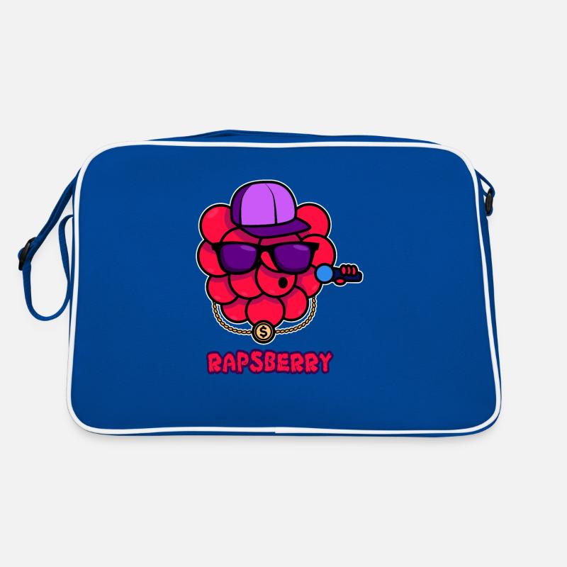 Rap Himbeere Retro Tasche