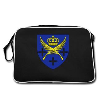 City coat of arms Saint Etienne Loire - Retro Bag - black/white - Back