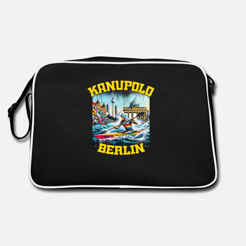 Canoë-polo Berlin Graffiti Sac Retro