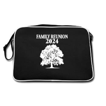 Family Reunion 2024 Back Together Again - Sac Retro - noir/blanc - Dos