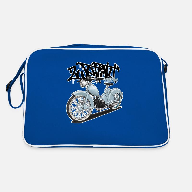 SR2 (hellblau) // Illustration Retro Tasche