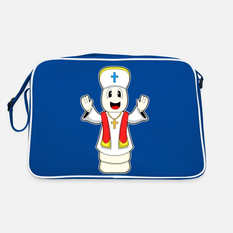 Schachfigur Läufer Schach Retro Tasche