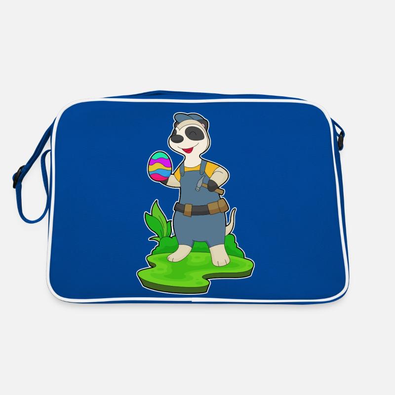 Erdmännchen Ostern Tischler Retro Tasche