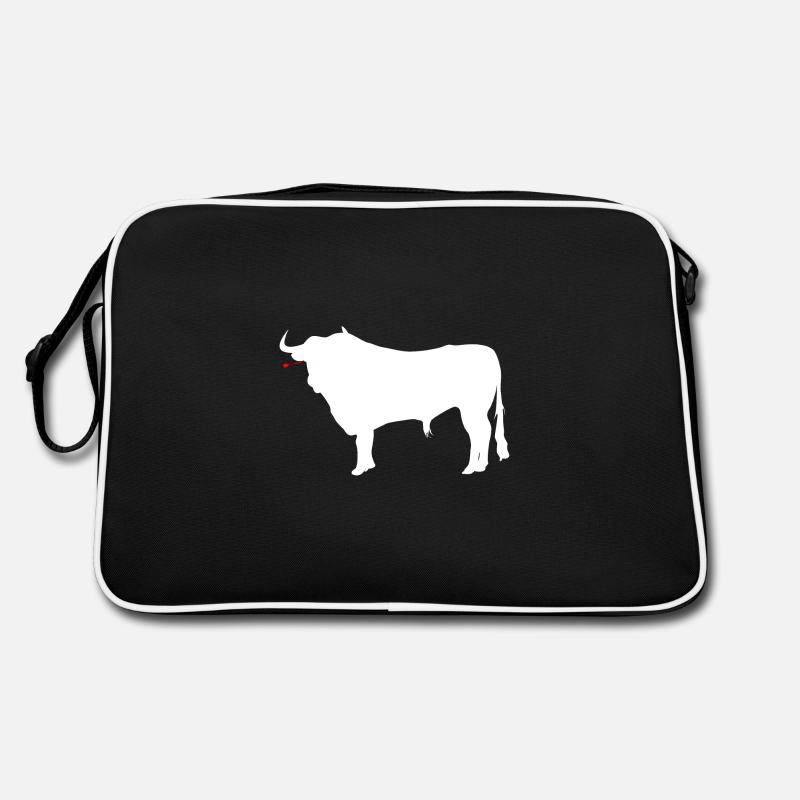 Darts bullseye funny Retro Bag