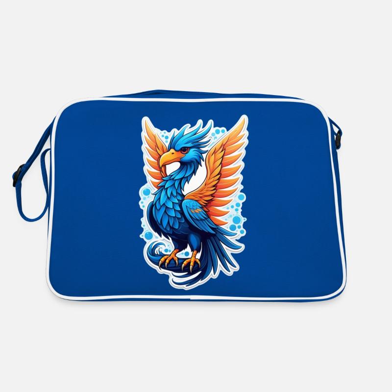 Phönix - Phönix - Feuervogel Retro Tasche