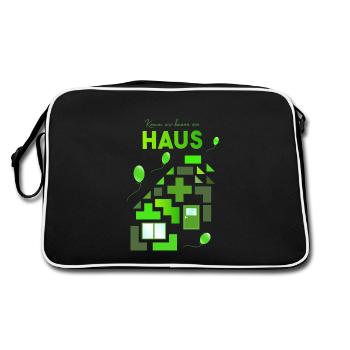 Blocs de construction Blocs de construction - Sac Retro - noir/blanc - Dos