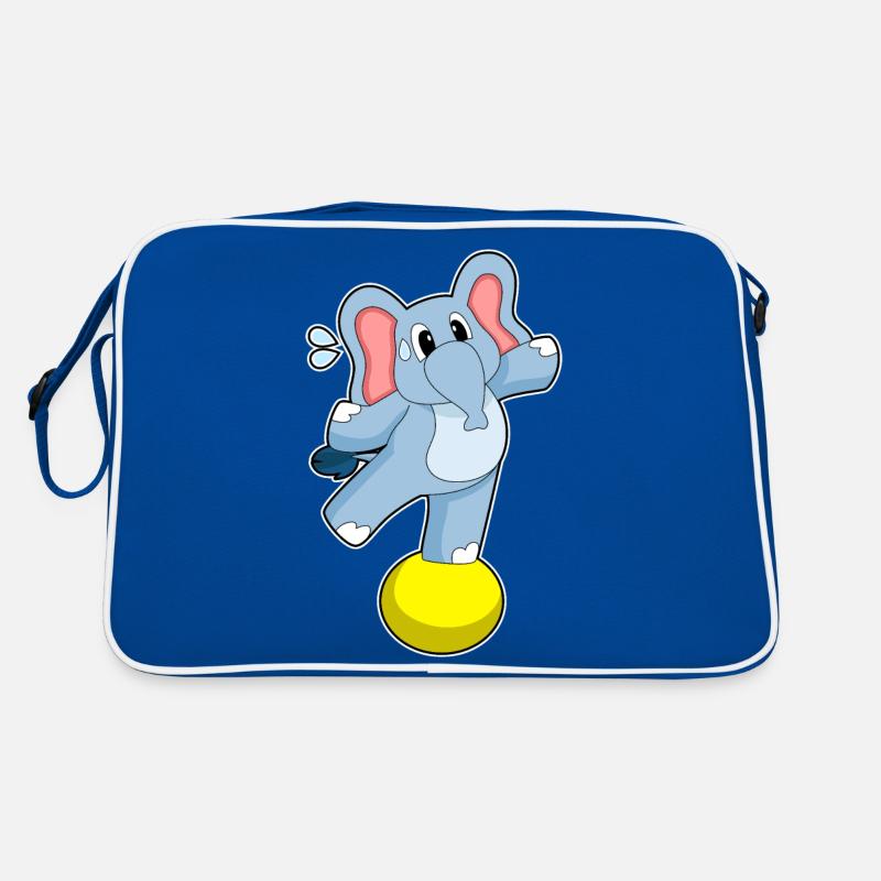 Cirque des éléphants Sac Retro