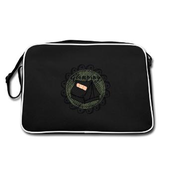 tente - Sac Retro - noir/blanc - Dos