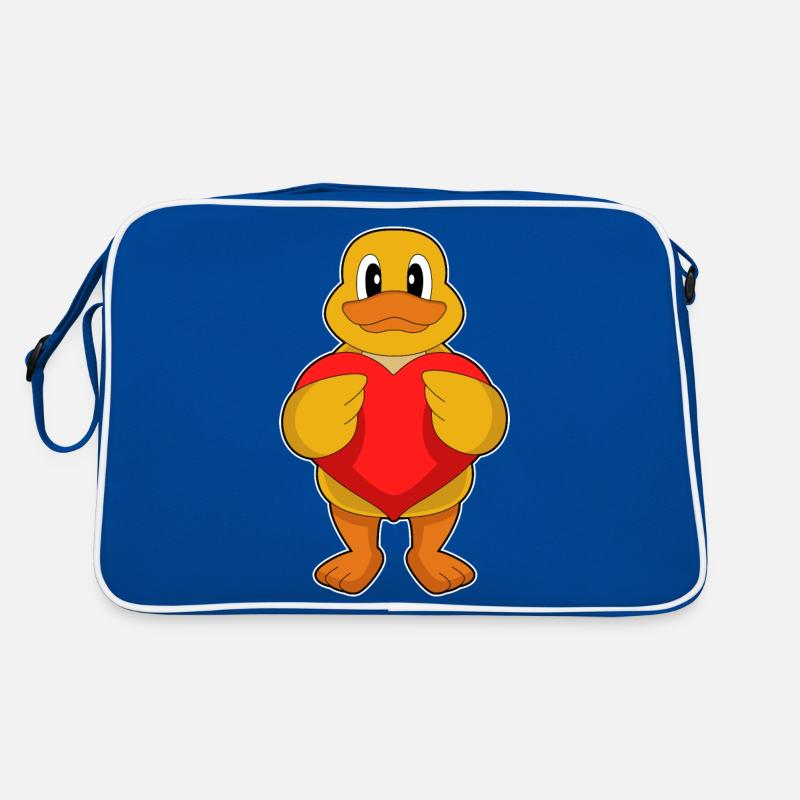 Duck Heart Retro Bag