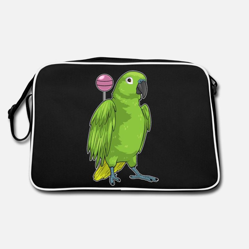 Perroquet Sucette Sac Retro