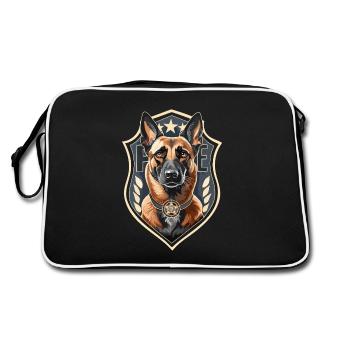 USA marshall - Retro Bag - black/white - Back