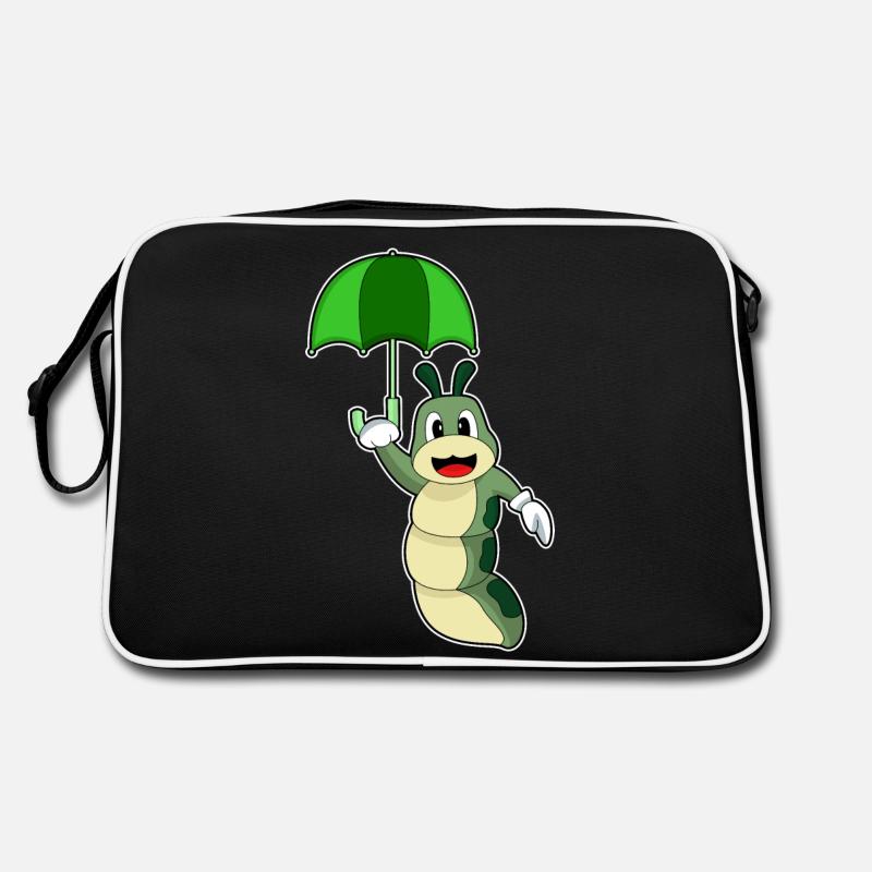 Caterpillar Rain Umbrella Retro Bag