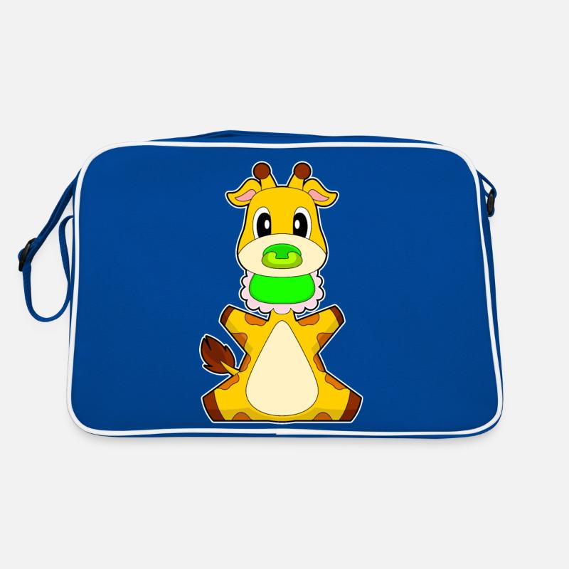 Giraffe Baby Lätzchen Bib Retro Tasche