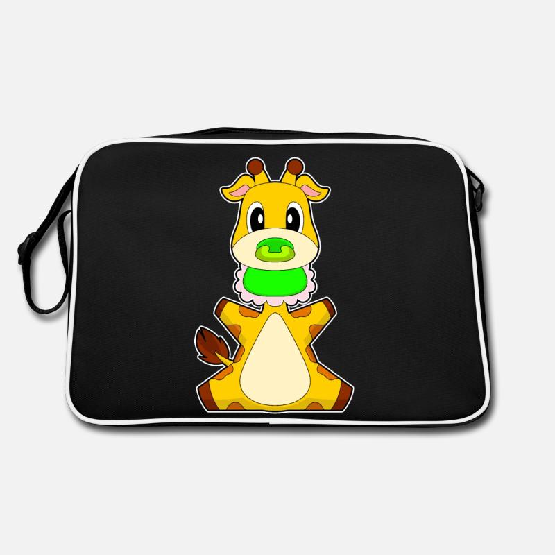 Giraffe Baby Lätzchen Bib Retro Tasche