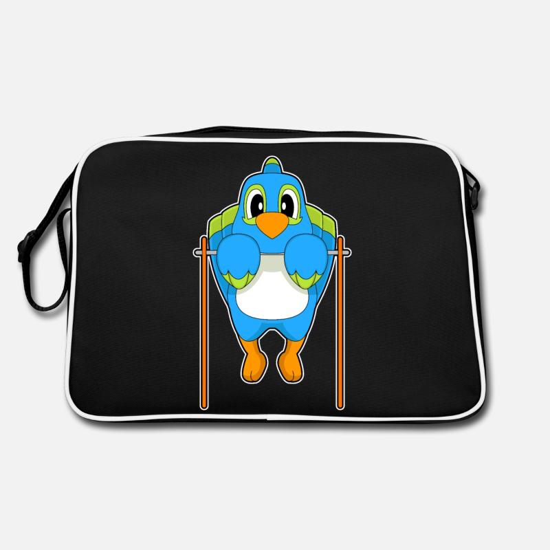 Parrot Bodybuilder Tractions Sac Retro
