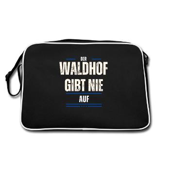 Waldhof Barackler - Sac Retro - noir/blanc - Dos