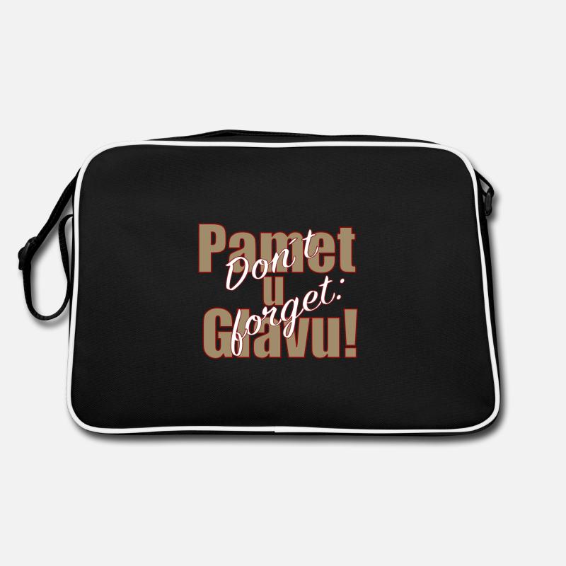 Pamet u Glavu! Statement Retro Tasche