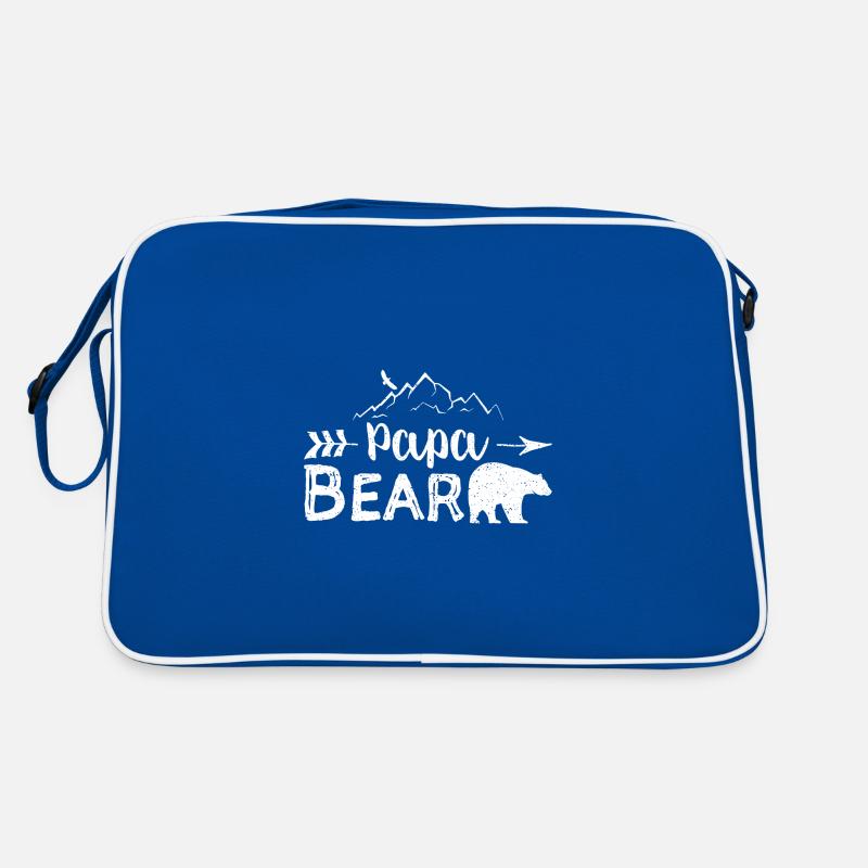 Papa Bear - Dad Retro Tasche