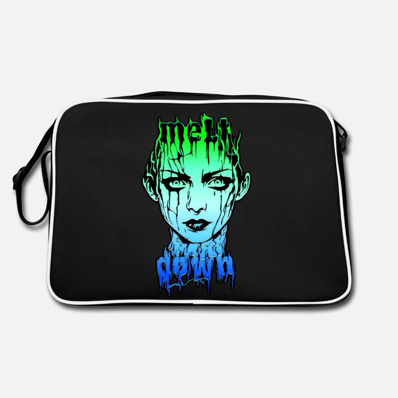 MELTDOWN: Zerfließendes Gesicht im Overload Retro Tasche