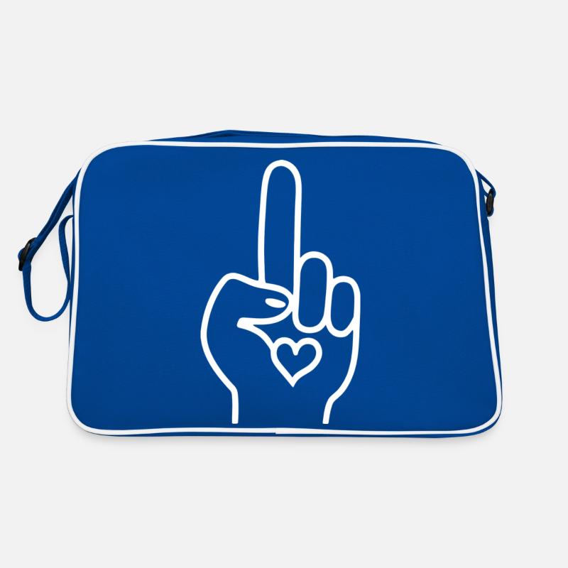 Amour Geste Main Art Sac Retro