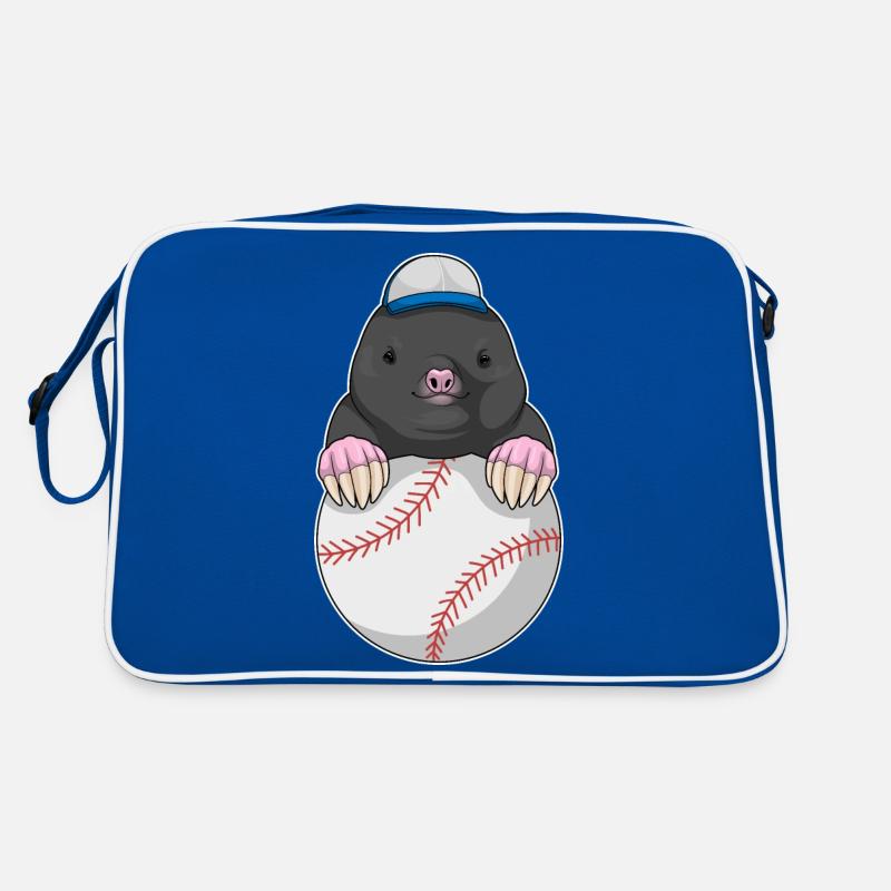 Maulwurf Cap Baseball Retro Tasche