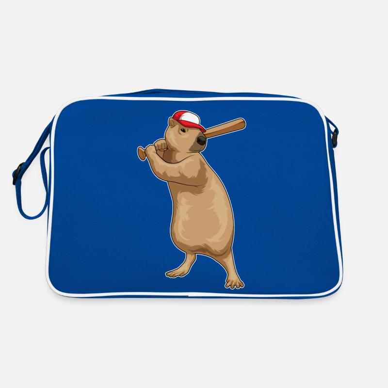 Batte de baseball Capybara Sac Retro