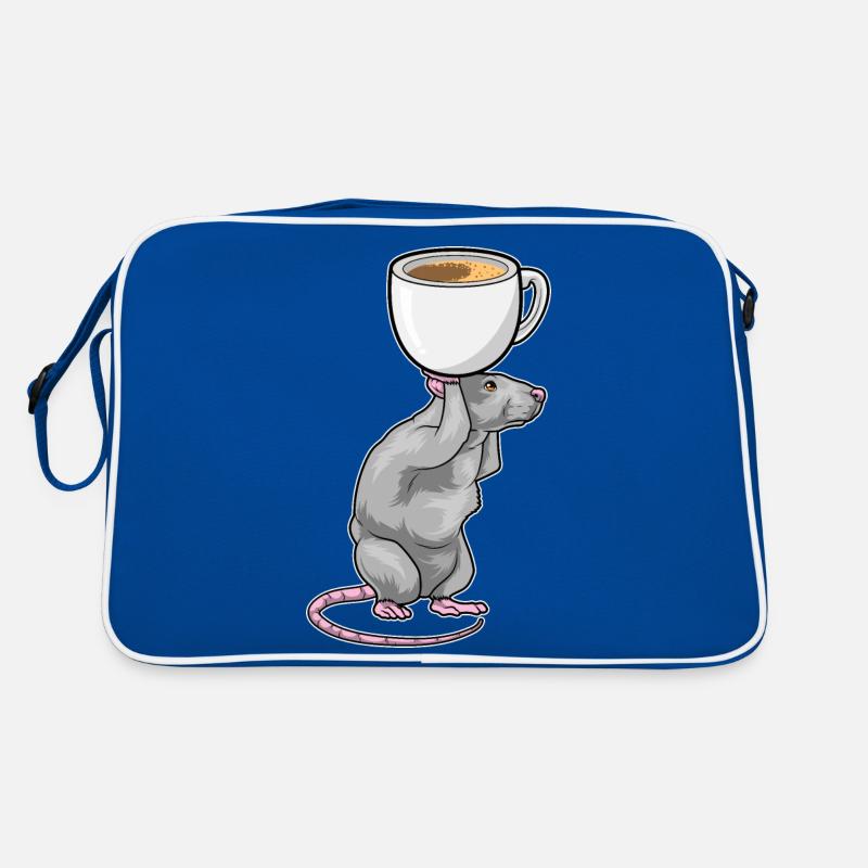 Maus Kaffee Tasse Retro Tasche