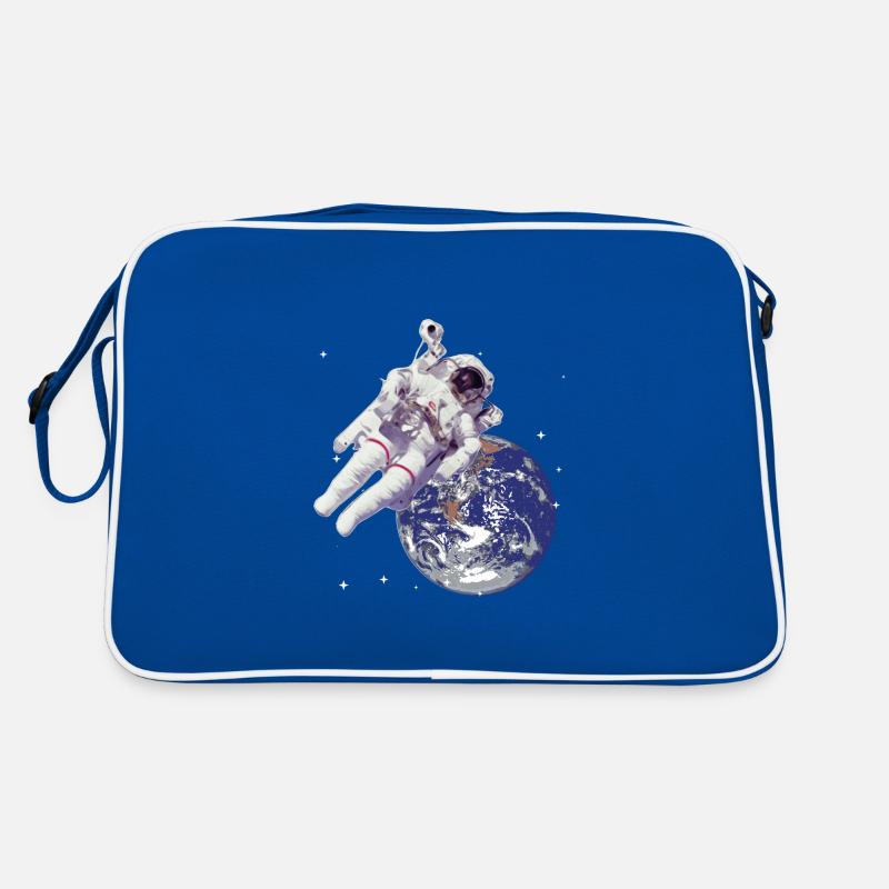 Astronaute dans l'espace Sac Retro