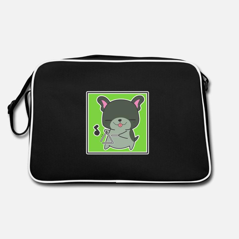 Chien avec triangle Sac Retro