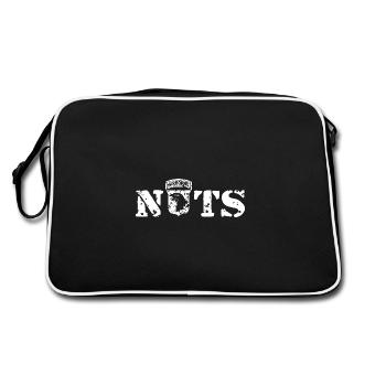 AVM Bastogne NUTS Battle Bulge Battered Bastards - Retro Bag - black/white - Back