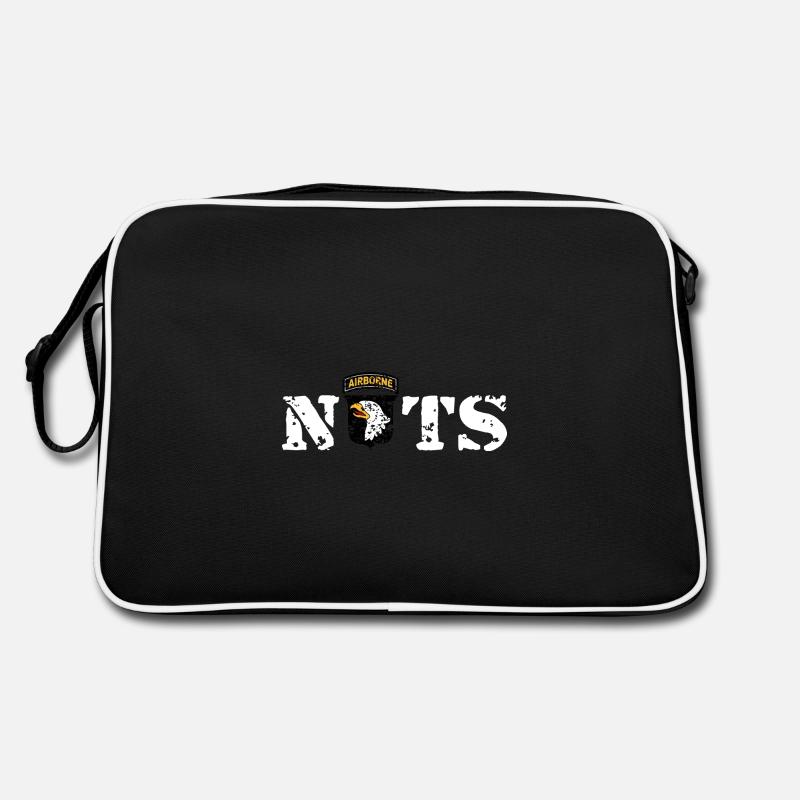 AVM Bastogne NUTS Battle Bulge Battered Bastards Retro Bag